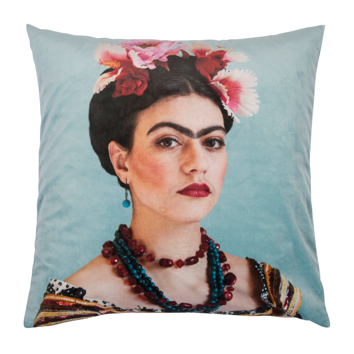 pad ROSANNA Kissenhüllen 45 x 45 cm Aqua