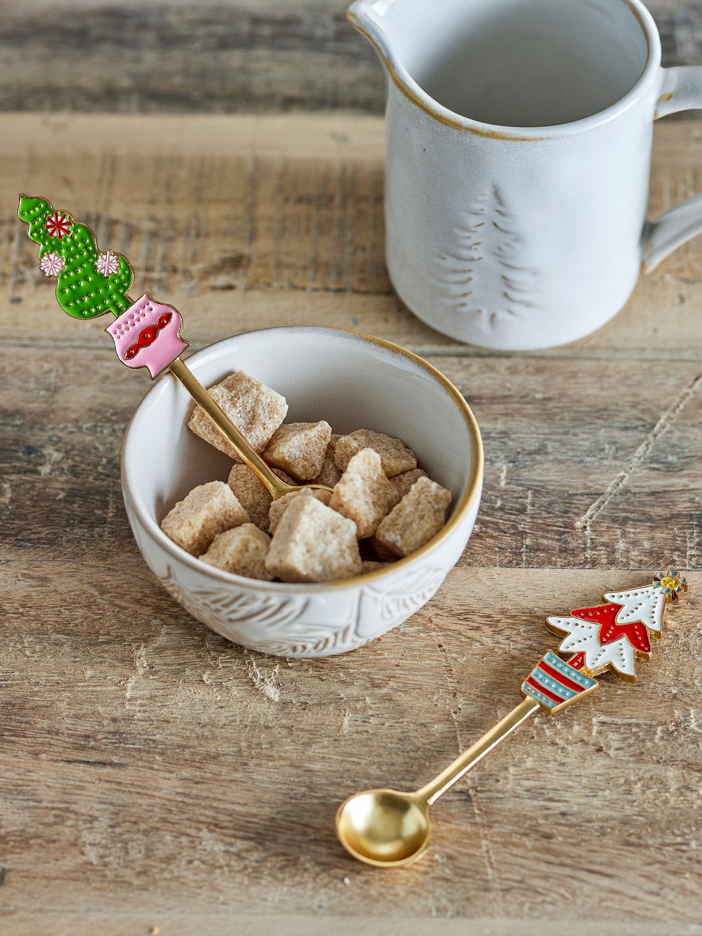 Bloomingville Freydis Löffel, Rot, Zinklegierung