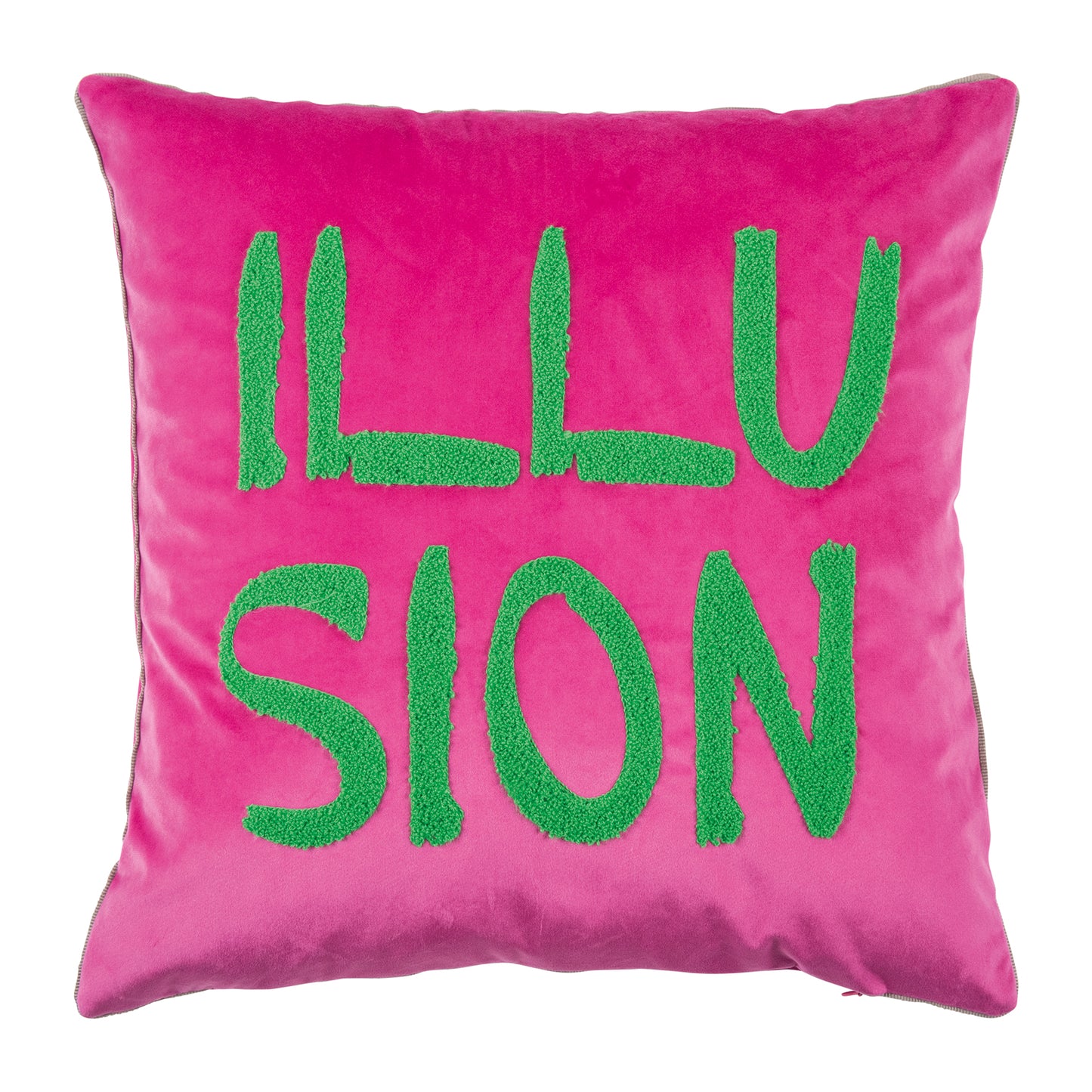 pad LETTERS Kissenhülle 45 x 45 cm ILLUSION