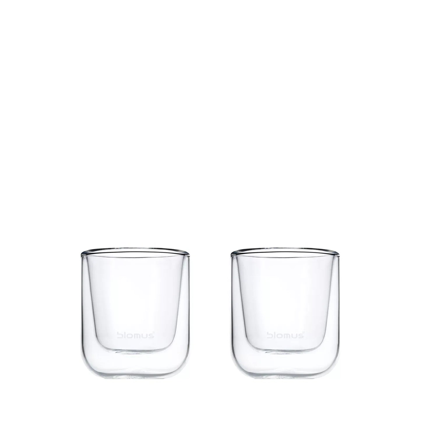Blomus Set 2 Espresso-Gläser NERO