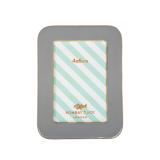 Bombay Duck Bilderrahmen 10x15cm grau/gold