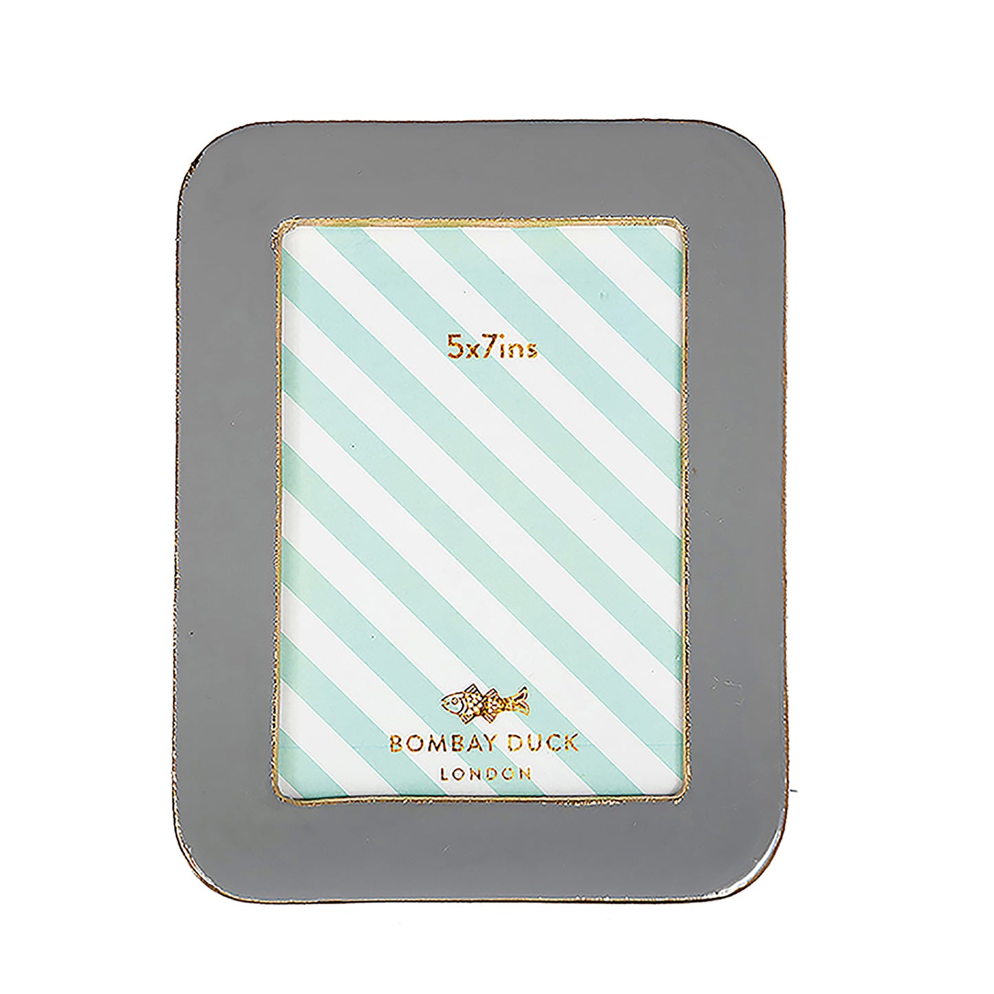 Bombay Duck Bilderrahmen 13x18cm grau/gold