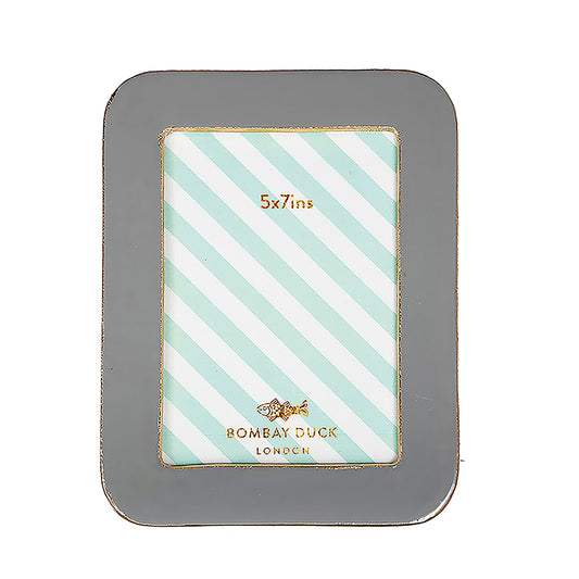 Bombay Duck Bilderrahmen 13x18cm grau/gold
