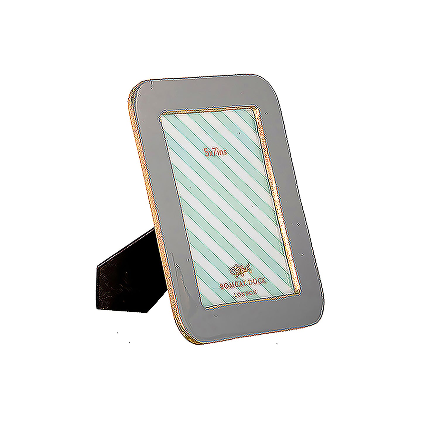 Bombay Duck Bilderrahmen 13x18cm grau/gold