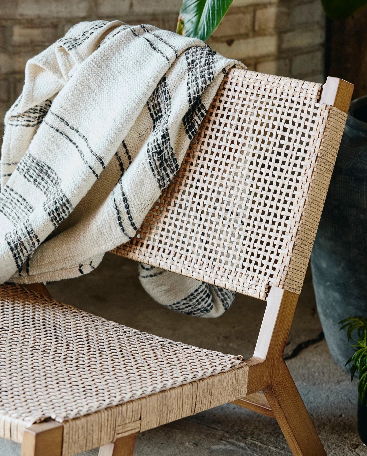 Nordal VASAI Loungesessel, natur