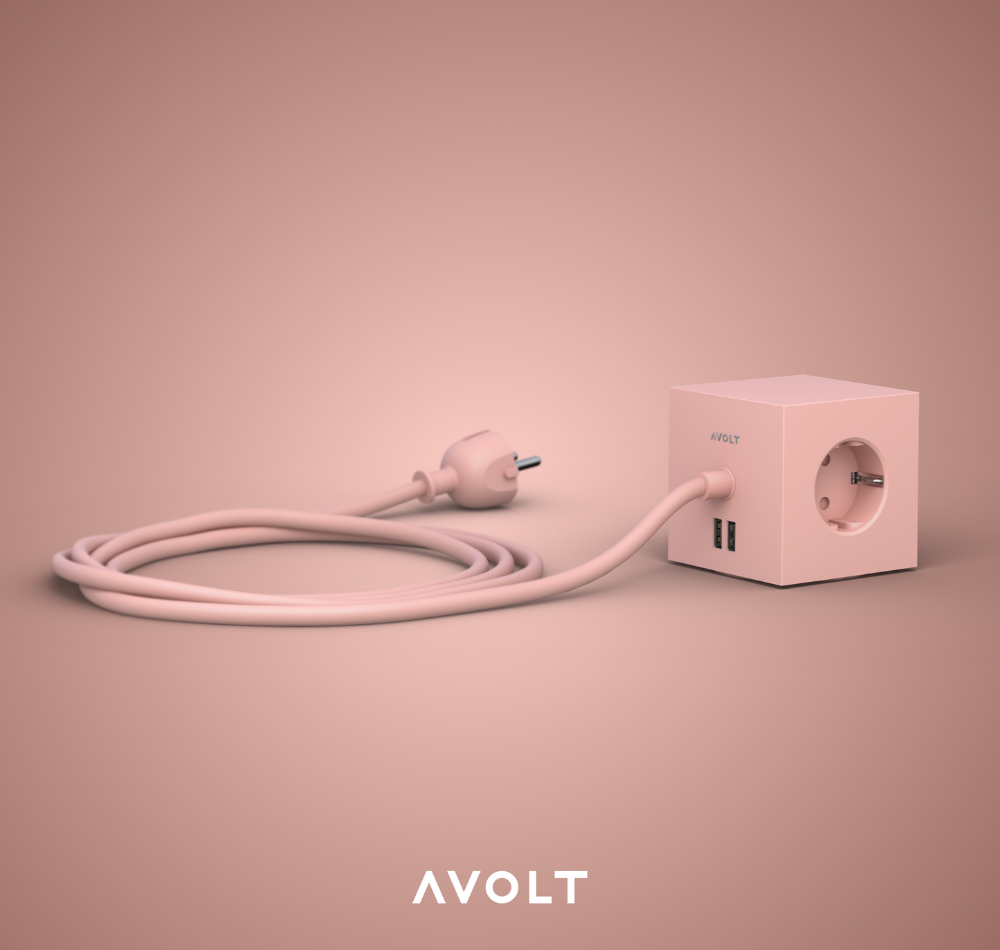 AVOLT Mehrfachsteckdose Square 1 – USB & Magnet