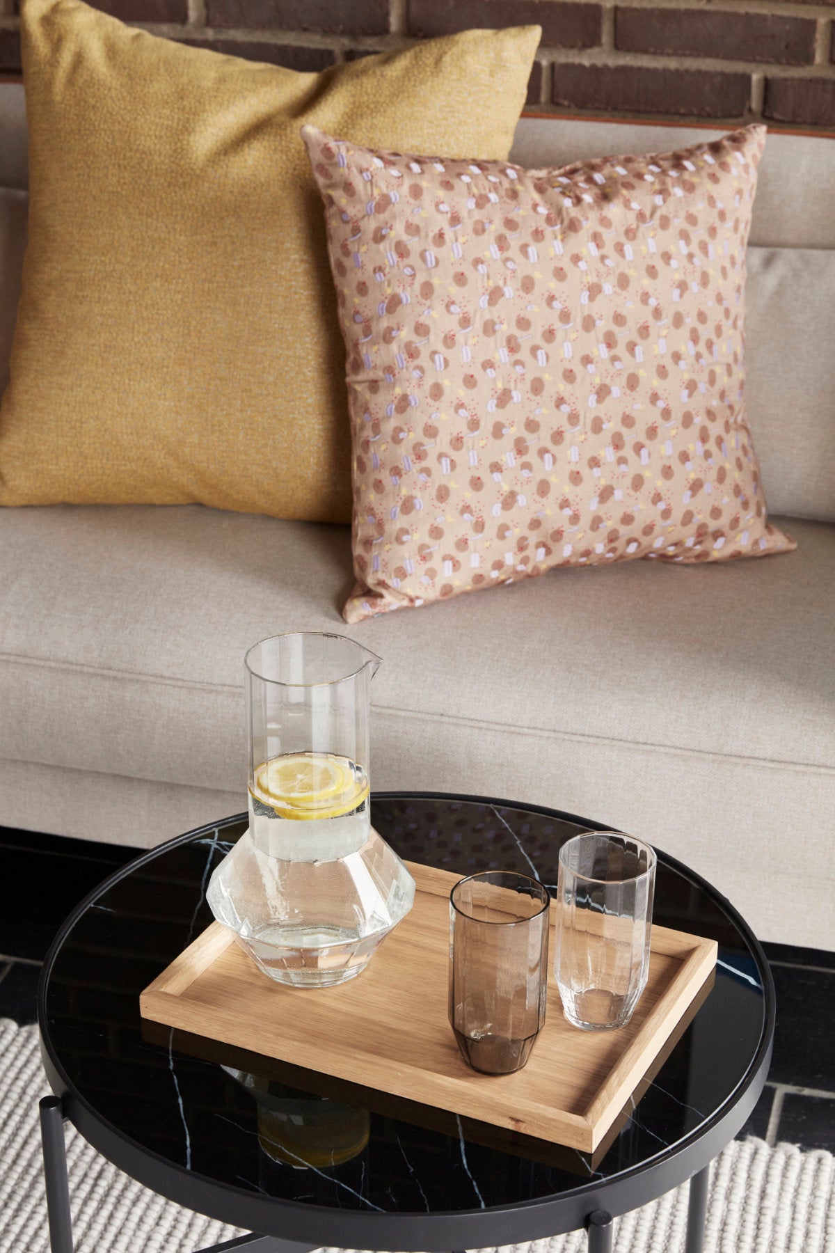 Hübsch Tablett, 2er Set, FSC